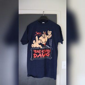 Vintage 90s Tae Kwan Dawg graphic tee